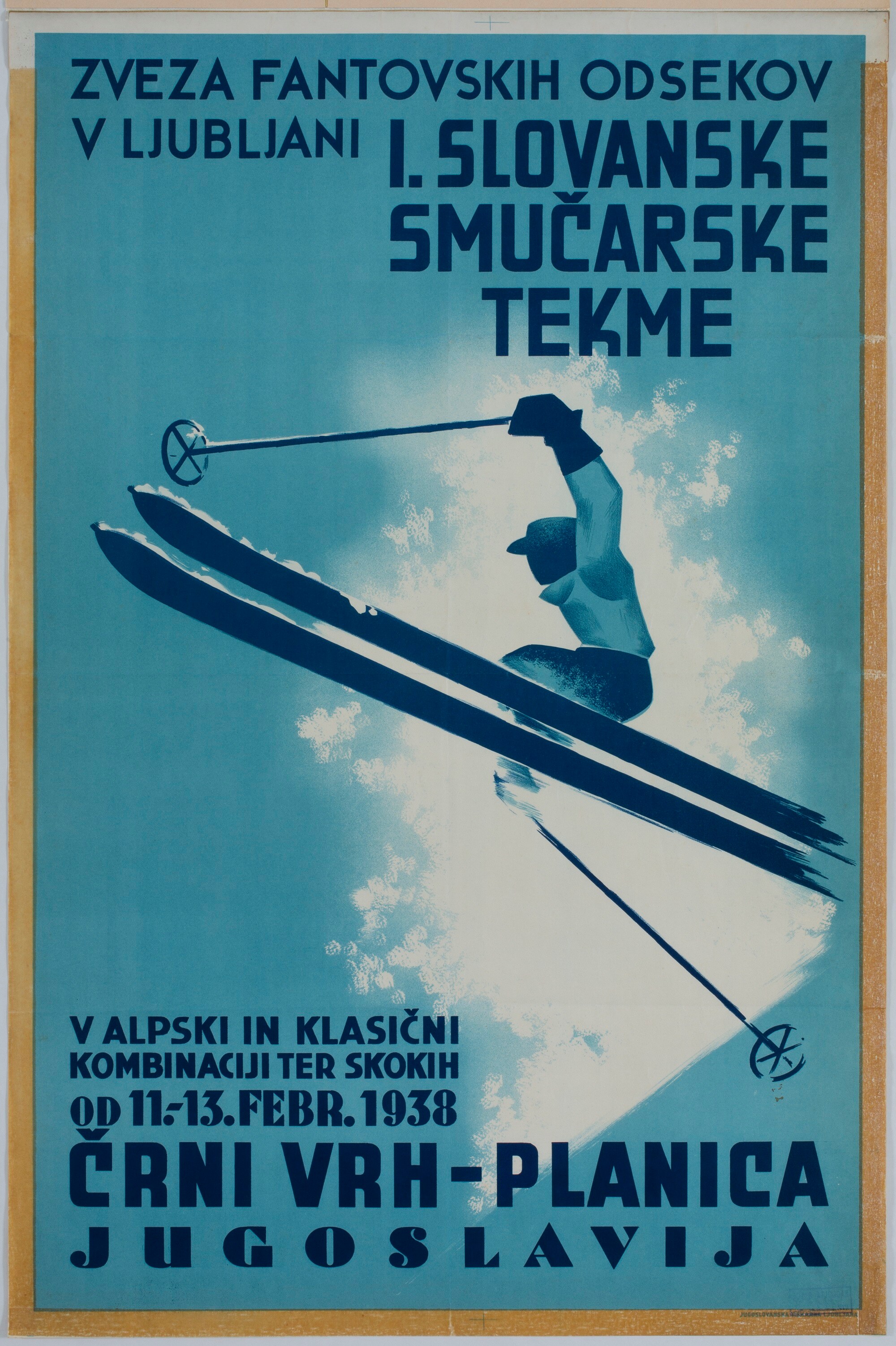 Ambito jugoslavo, I. Slovanske Smuarske Tekme, 1938