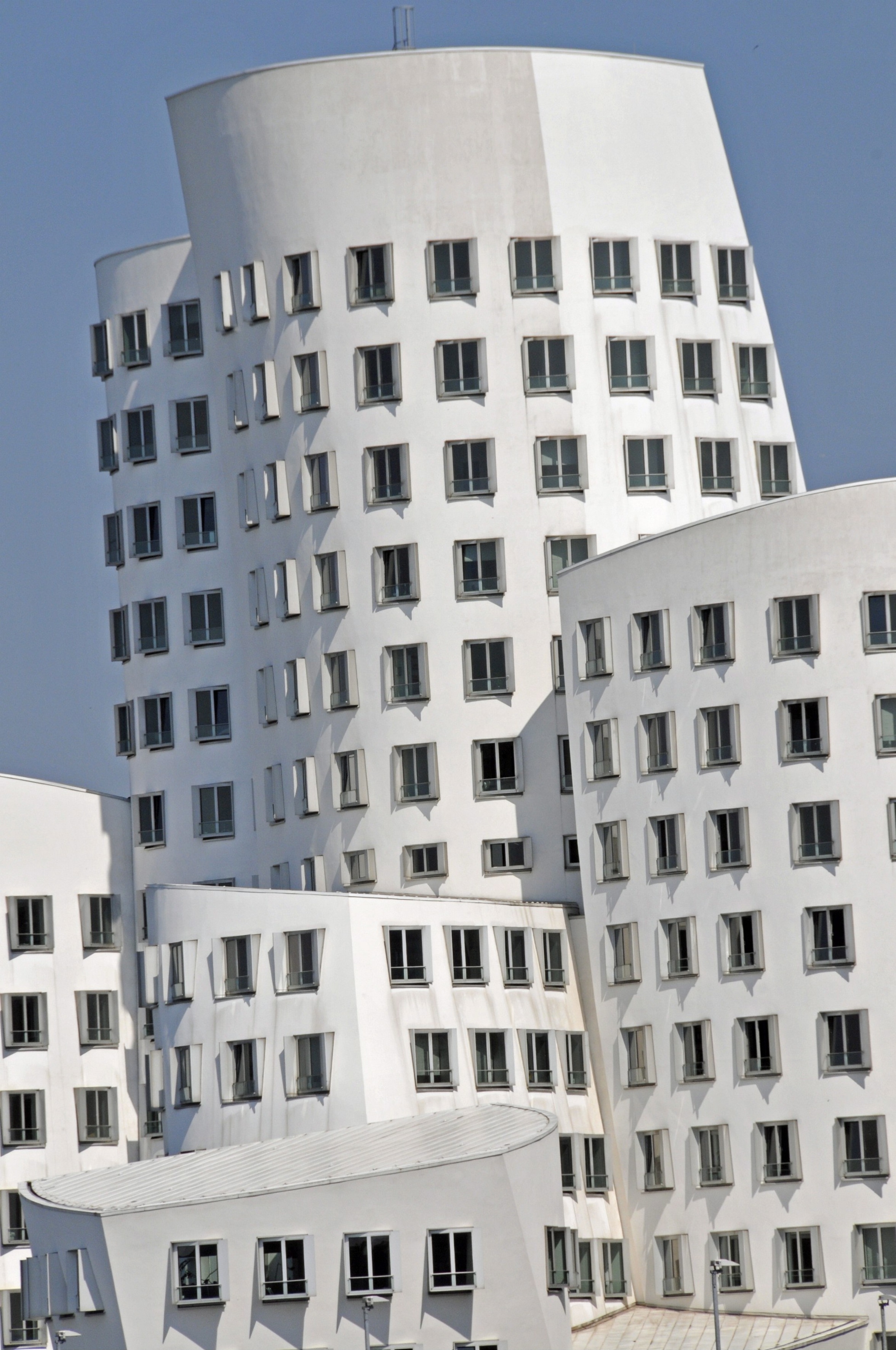 Il Palazzo Zollhof a Duesseldorf (Germania) 