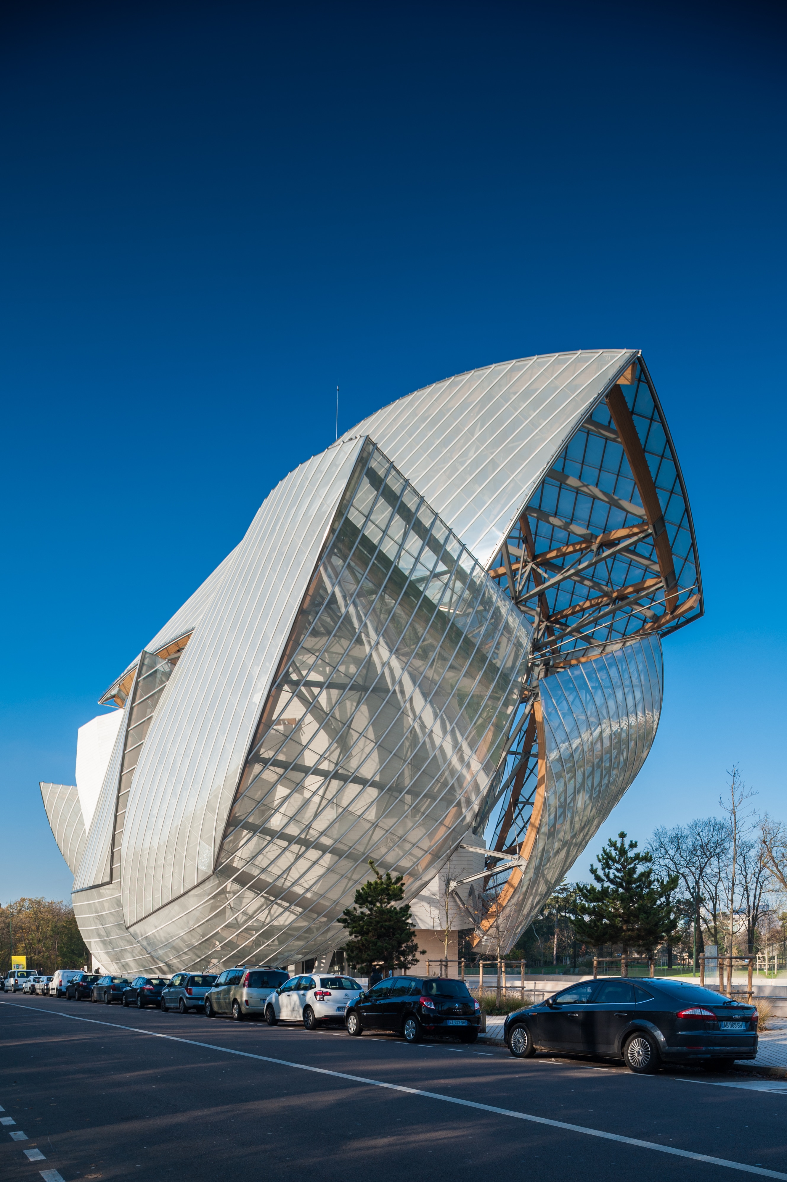 La Fondazione Luis Vuitton a Parigi