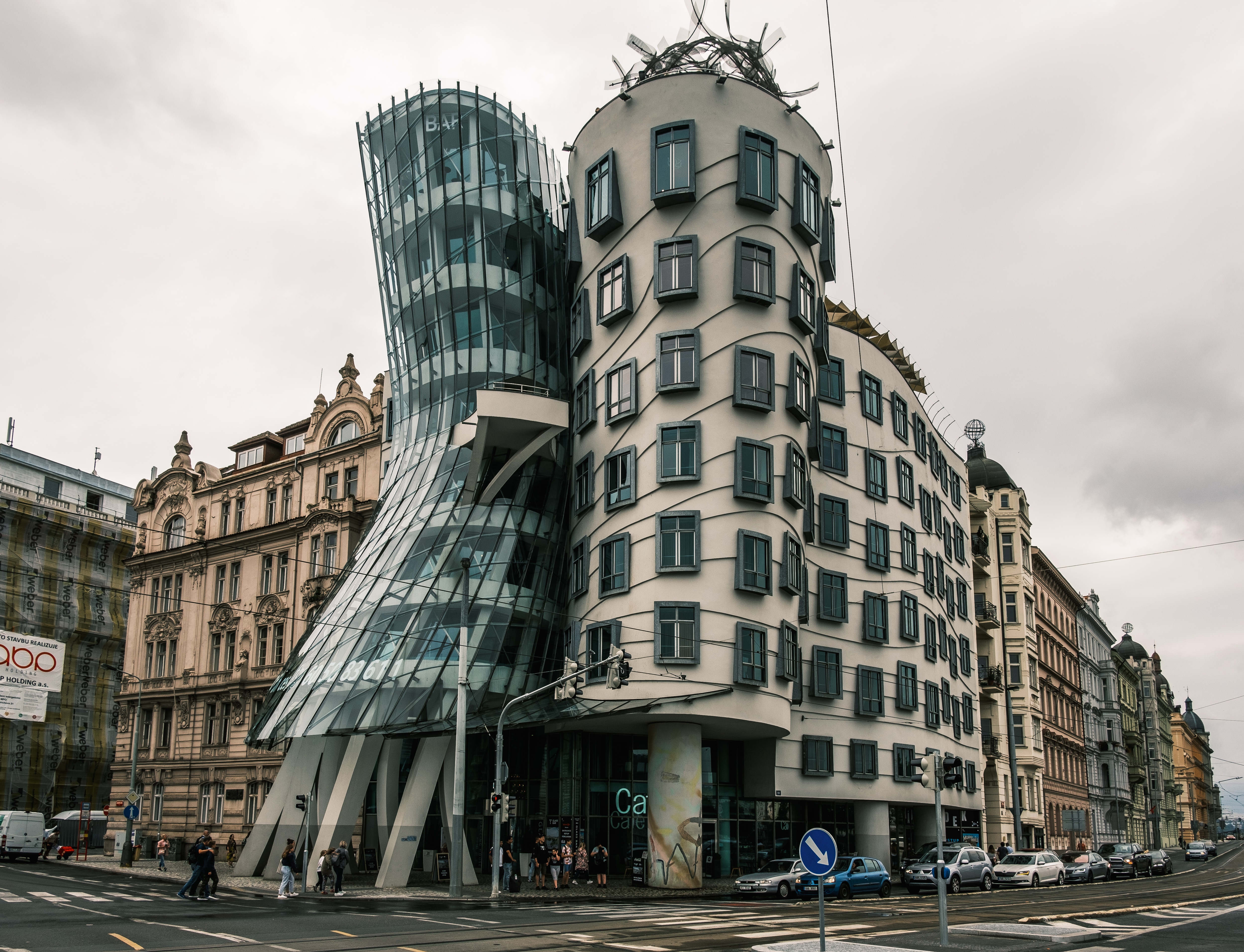 La "Casa danzante" a Praga
