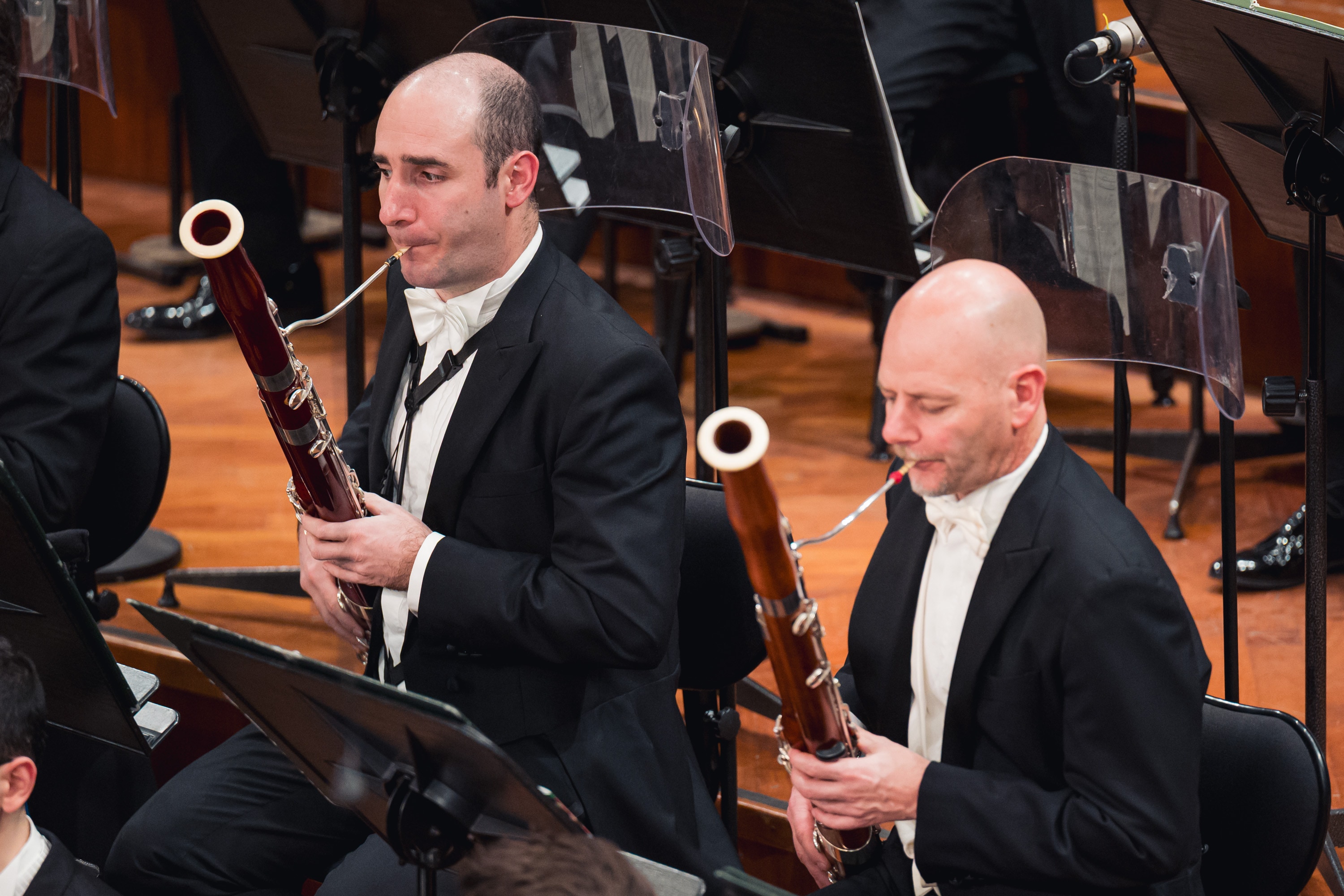 la colonna sonora di Vertigo, capolavoro cinematografico di Alfred Hitchcock, il Divertimento dal balletto Le baiser de la fée di Igor Stravinskij e la Sinfonia n. 6 in si minore op. 74 detta "Patetica" di Pëtr Il'ič Čajkovskij
