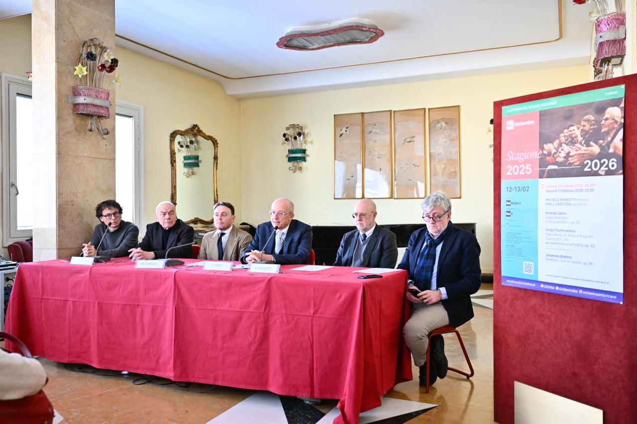 Conferenza Stampa per la nomina di Michele Mariotti a nuovo Direttore principale dell'OSN Rai