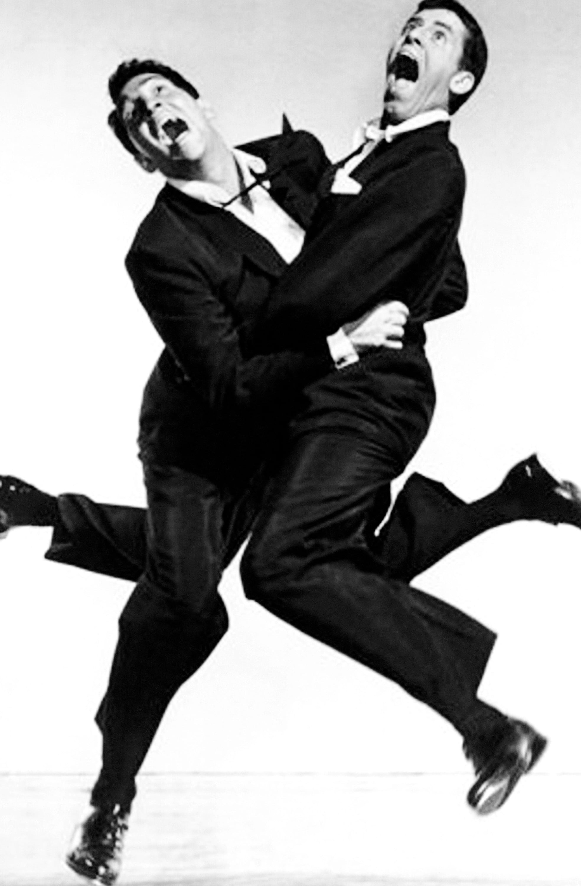 La coppia Dean Martin e Jerry Lewis negli anni '50