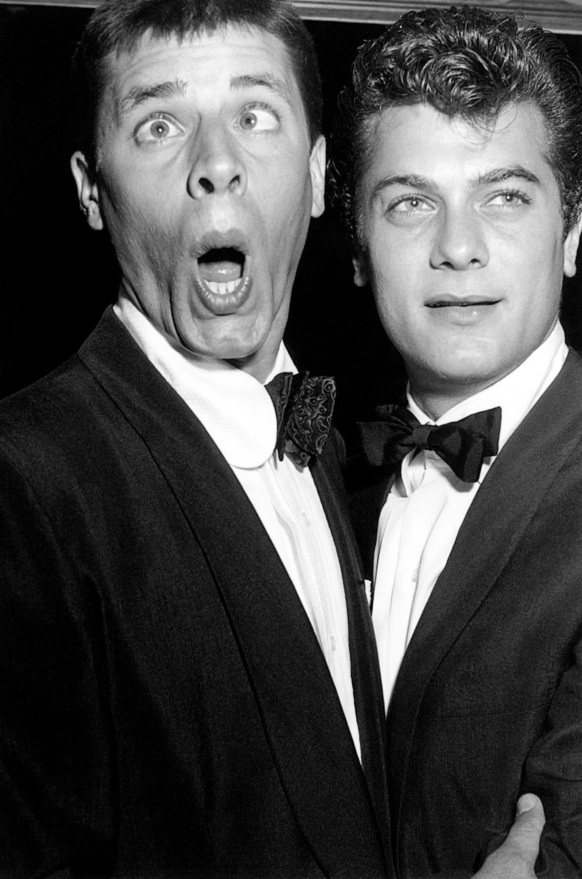 Metà anni '50: Jerry Lewis e Tony Curtis