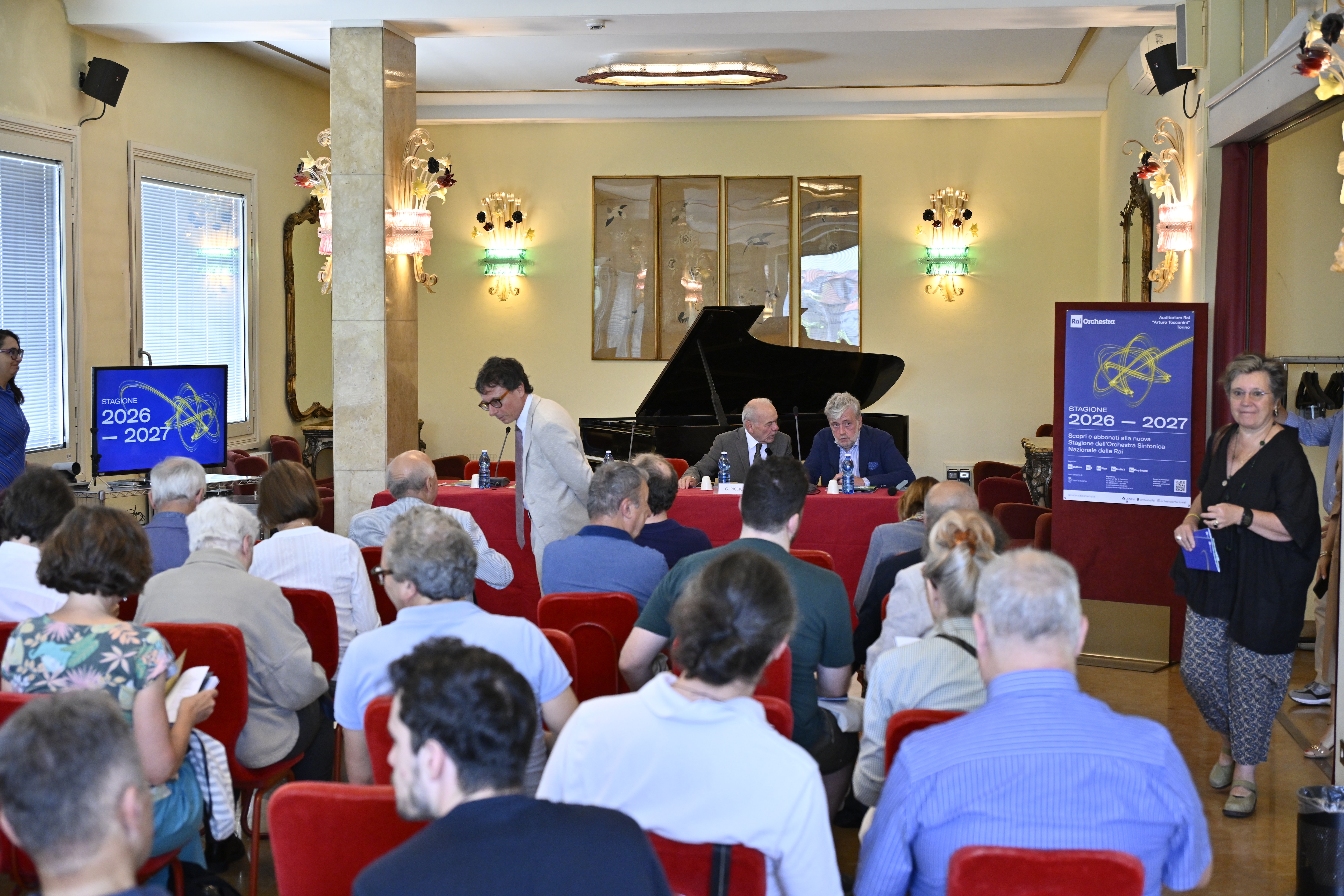 Le foto della Conferenza stampa, lancio Stagione 2026/2027 - Credits: DocServizi-SergioBertani/OSNRai