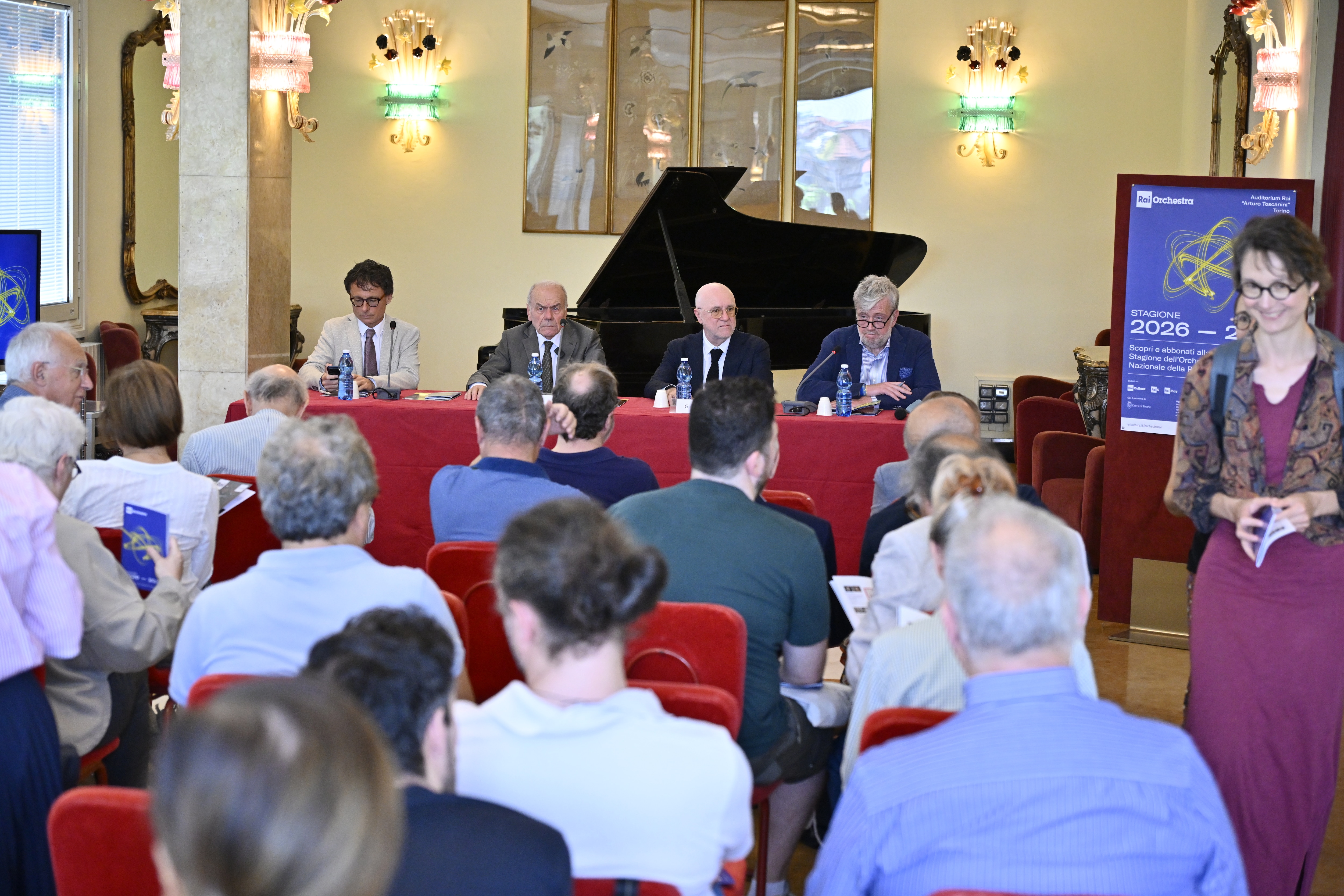 Le foto della Conferenza stampa, lancio Stagione 2026/2027 - Credits: DocServizi-SergioBertani/OSNRai