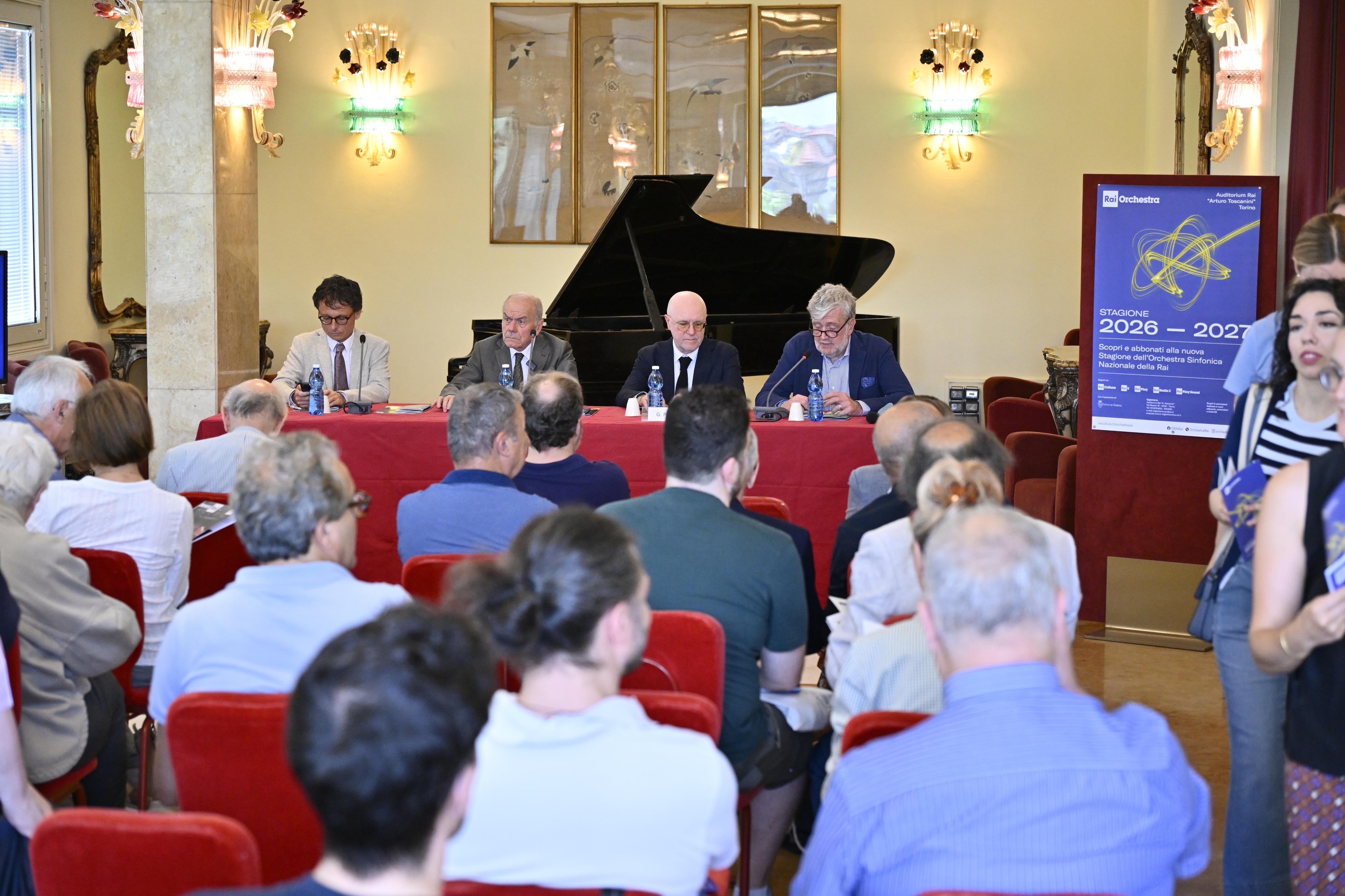 Le foto della Conferenza stampa, lancio Stagione 2026/2027 - Credits: DocServizi-SergioBertani/OSNRai