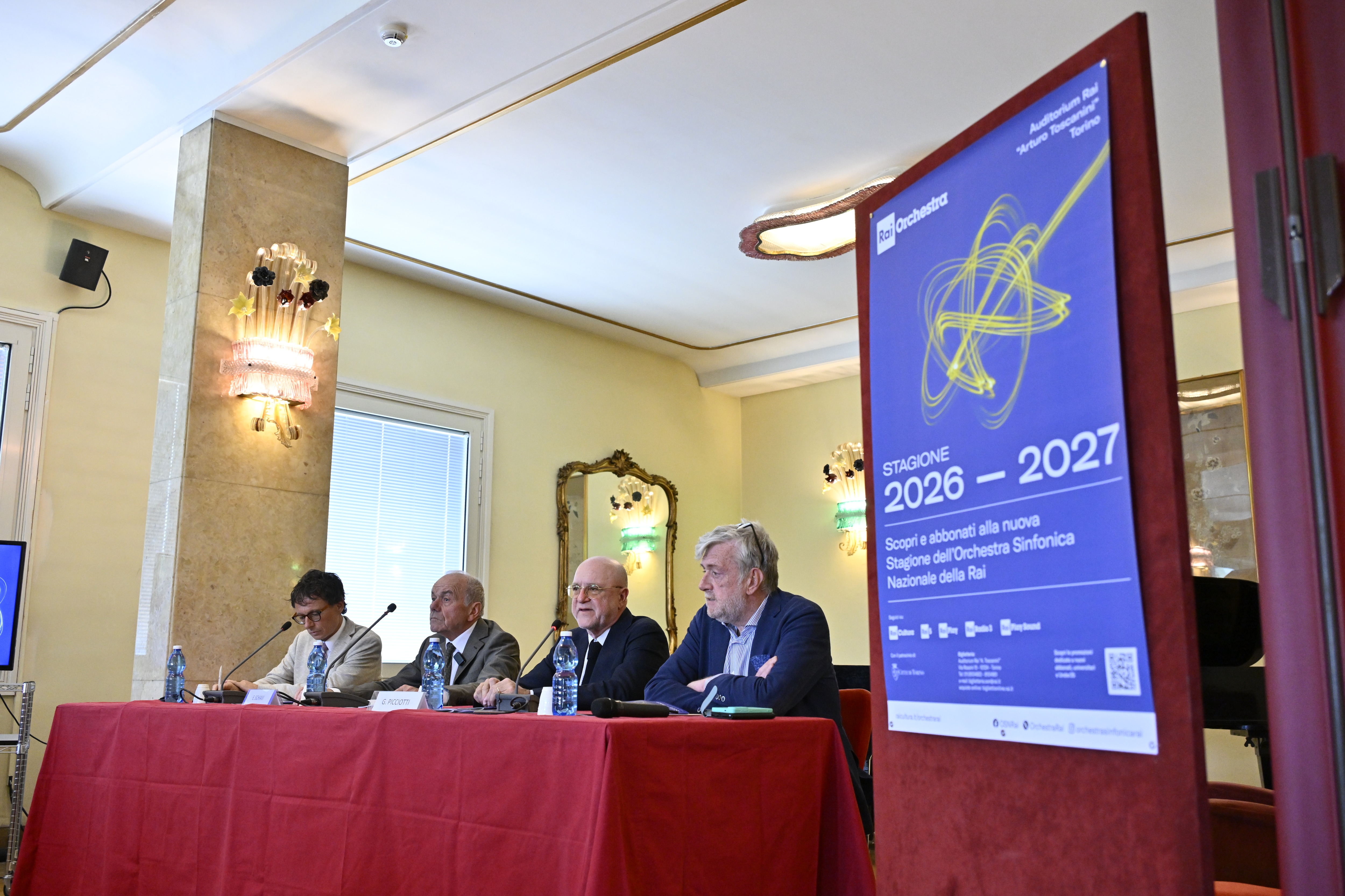 Le foto della Conferenza stampa, lancio Stagione 2026/2027 - Credits: DocServizi-SergioBertani/OSNRai