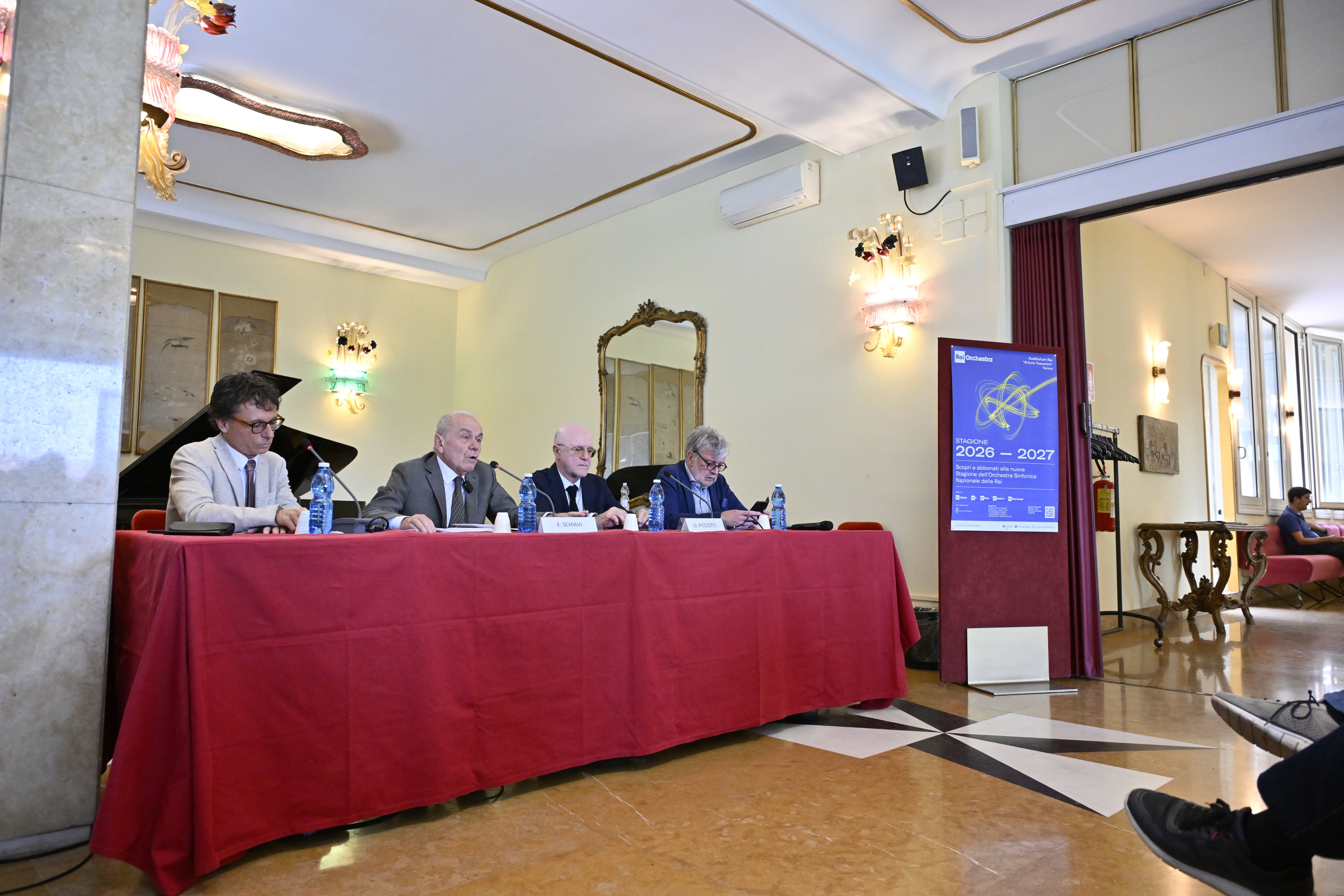 Le foto della Conferenza stampa, lancio Stagione 2026/2027 - Credits: DocServizi-SergioBertani/OSNRai