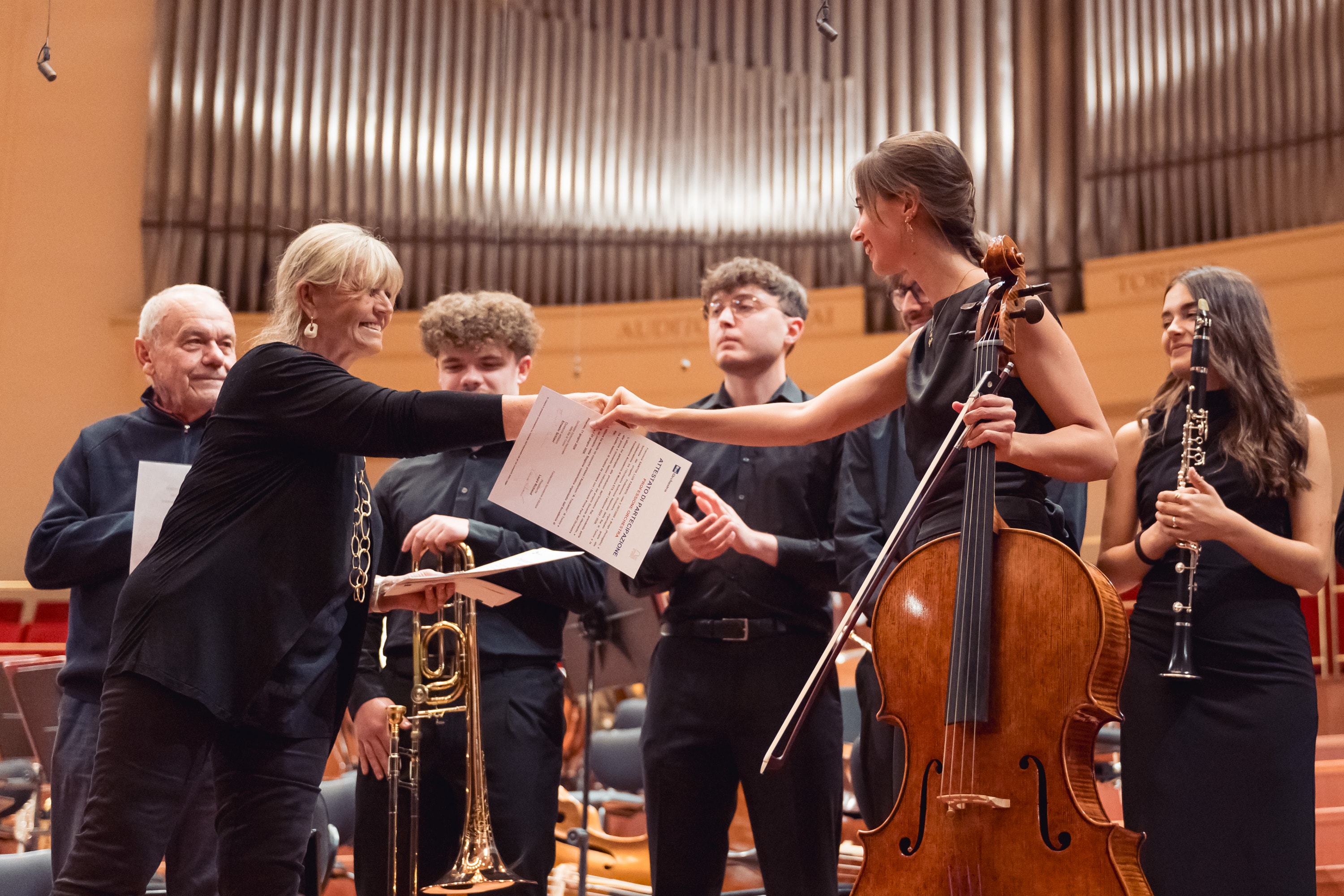 Professione Orchestra in concerto stagione 2025/2026 - Credits: DocServizi-SergioBertani/OSNRai