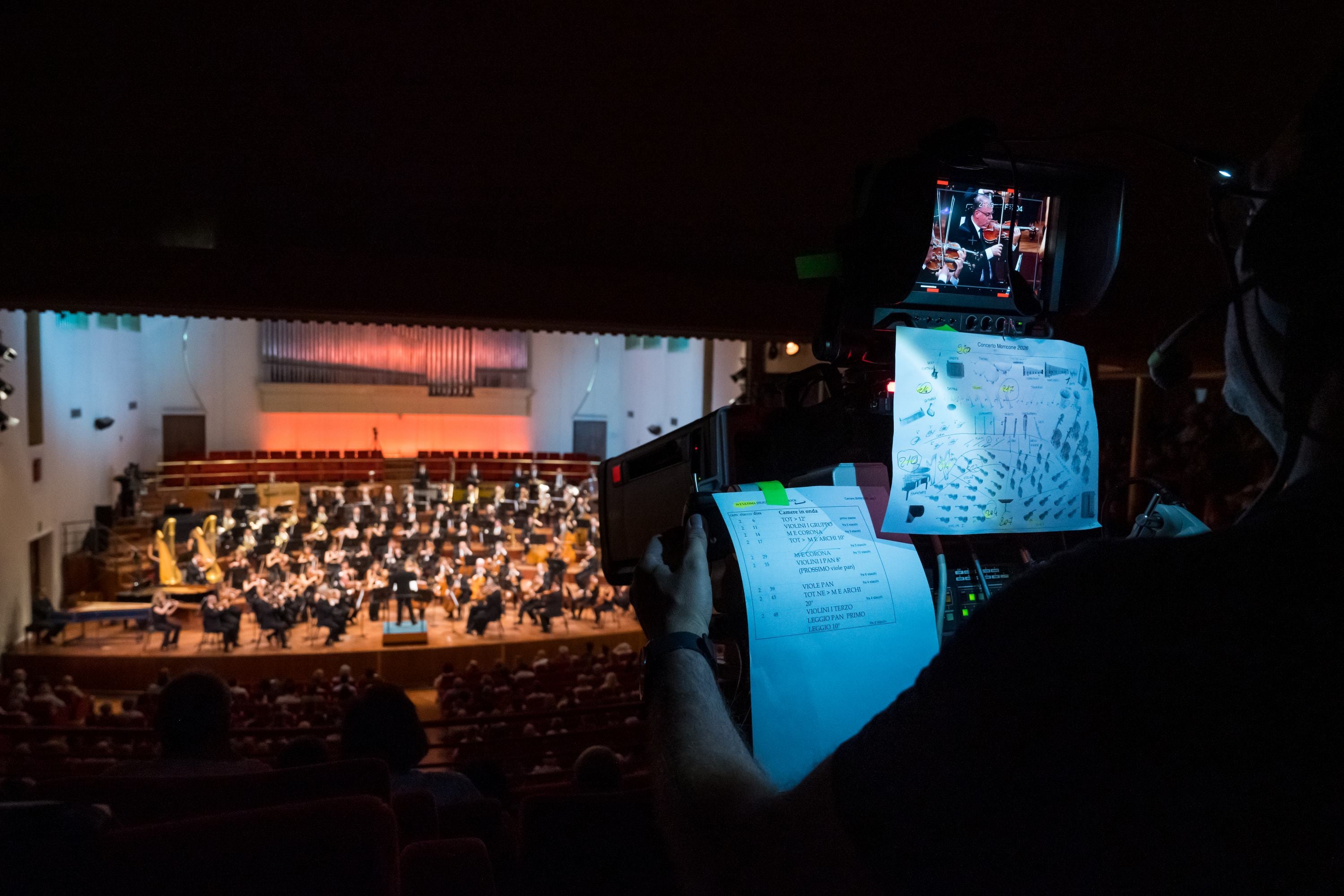 Le foto del concerto in omaggio a Ennio Morricone del 20/09/2026 - Credits: PiùLuce/OSNRai