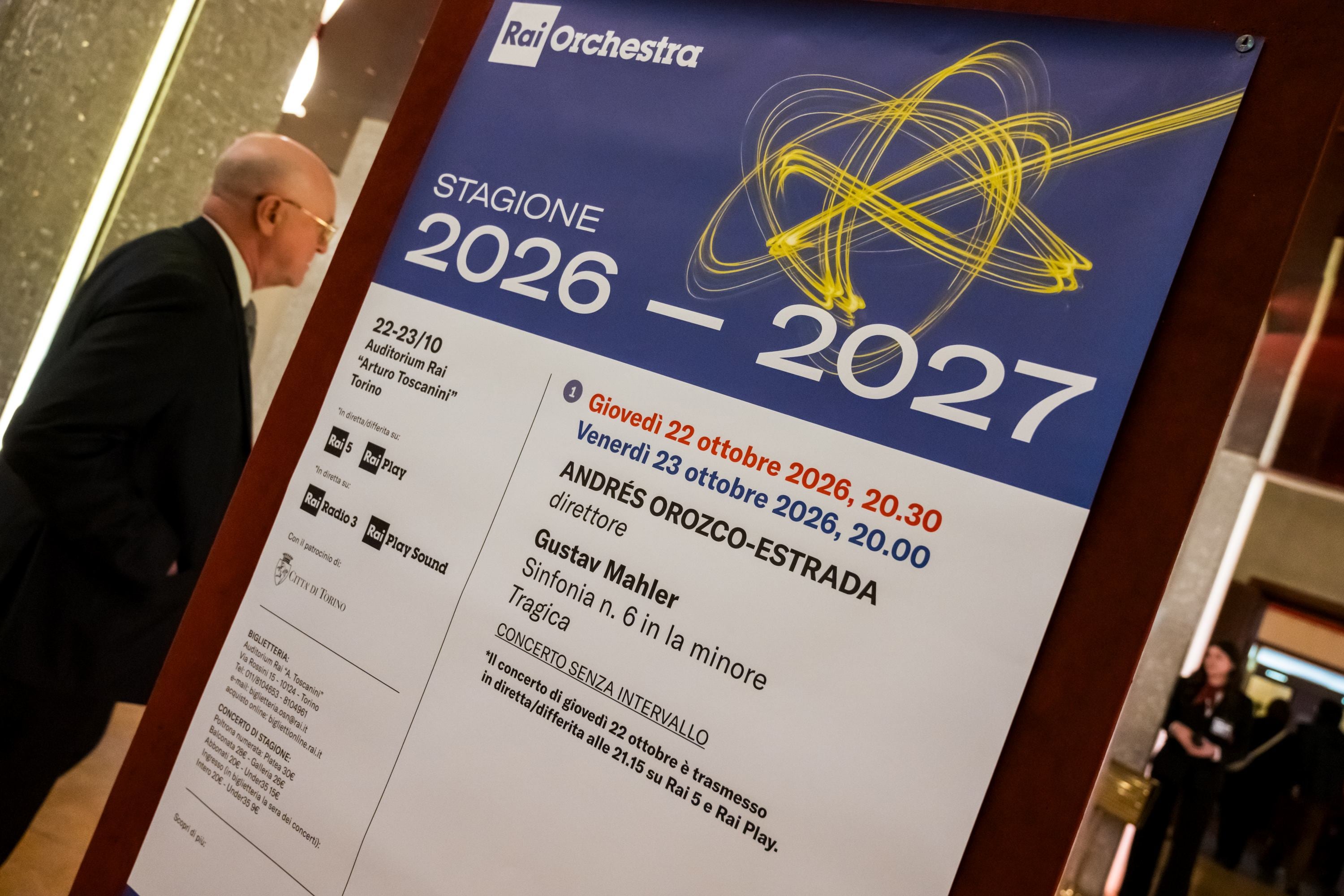 Le foto del concerto inaugurale 2026/2027 - Credits: PiùLuce/OSNRai