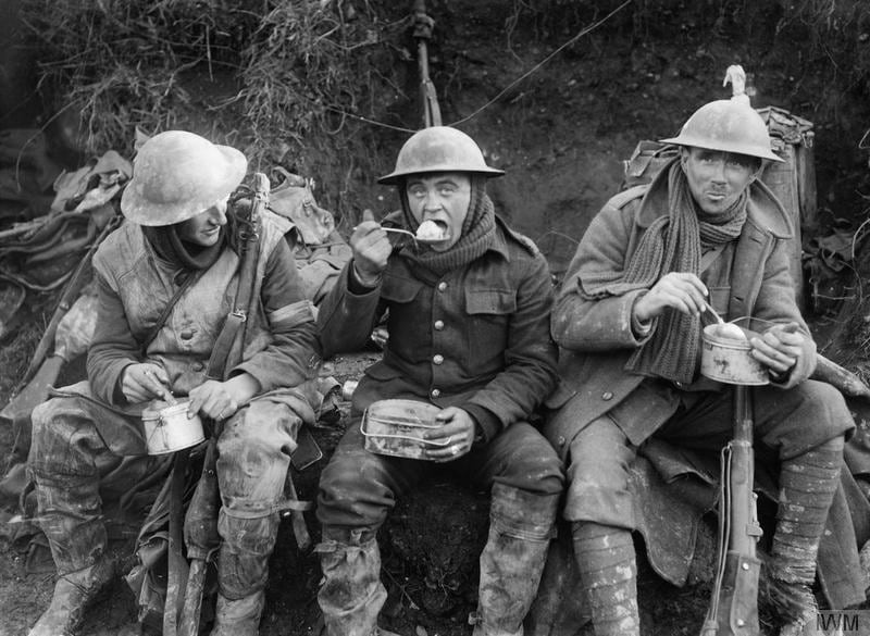 Soldati inglesi alla battaglia