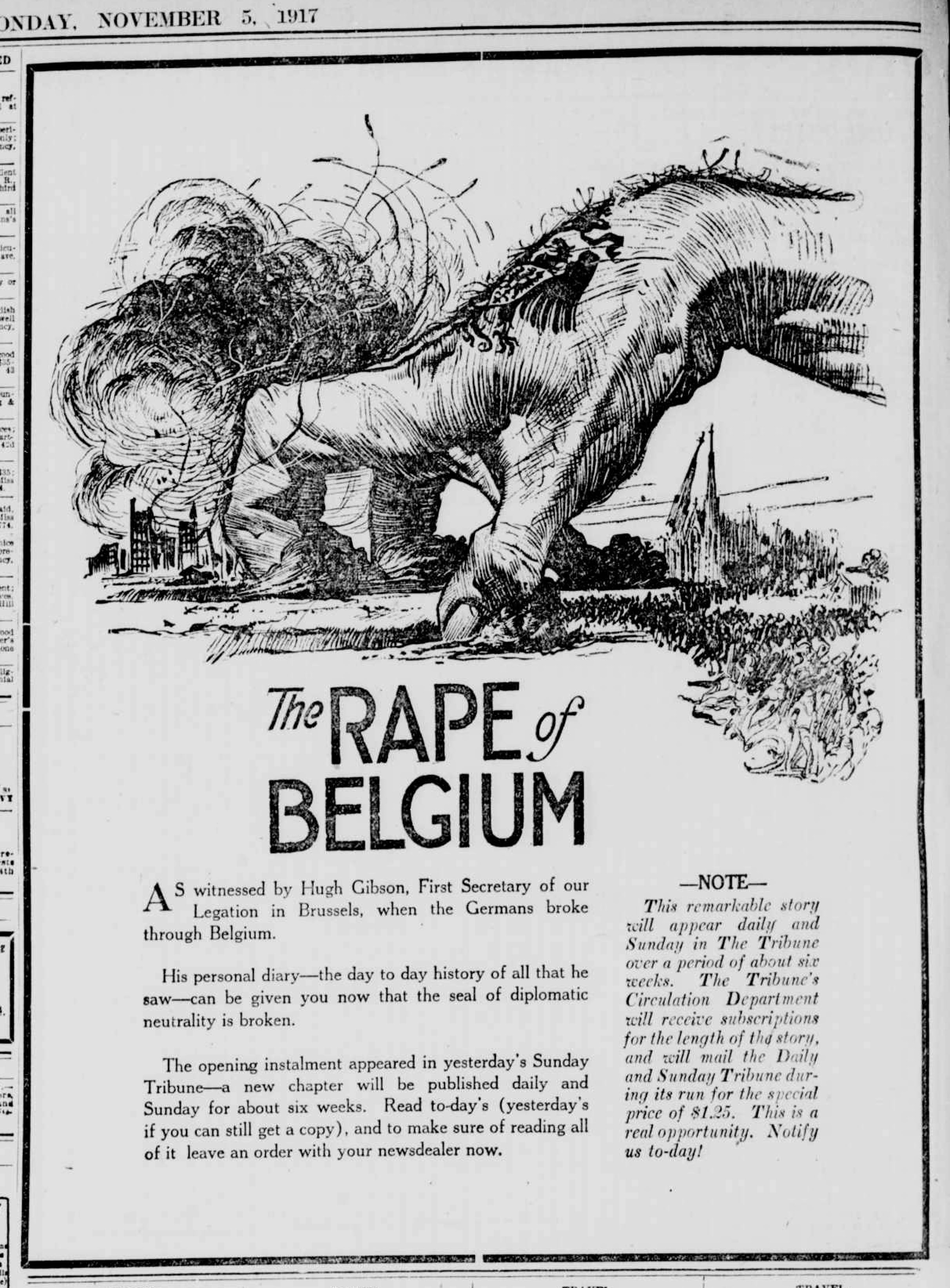 Lo stupro del Belgio