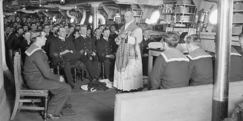 Messa sull' HMS Royal Oak