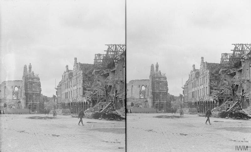 Rovine a Arras, settembre 1917