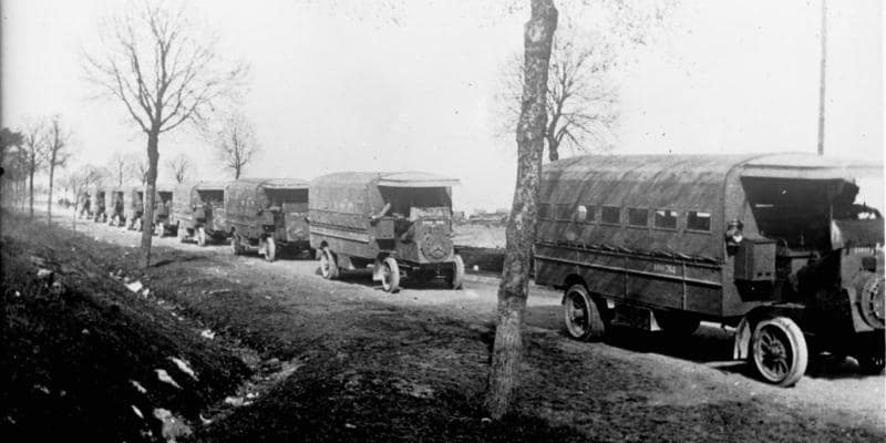 Convoglio in viaggio