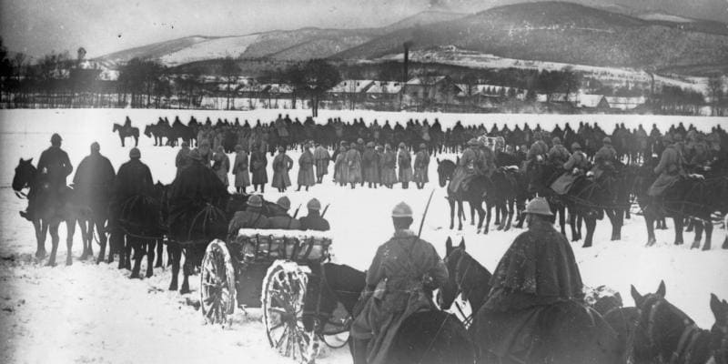 Truppe nei pressi di Verdun